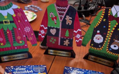 Ugly Sweaters, Hanukkah Bingo, and Lots of Laughter 🎄🕎